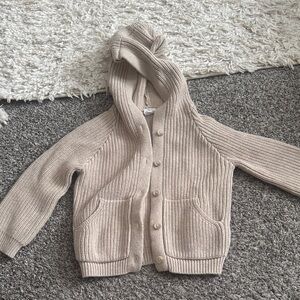 Jamie Kay bear Hooded Cardigan